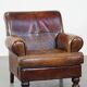 Sheep leather armchair