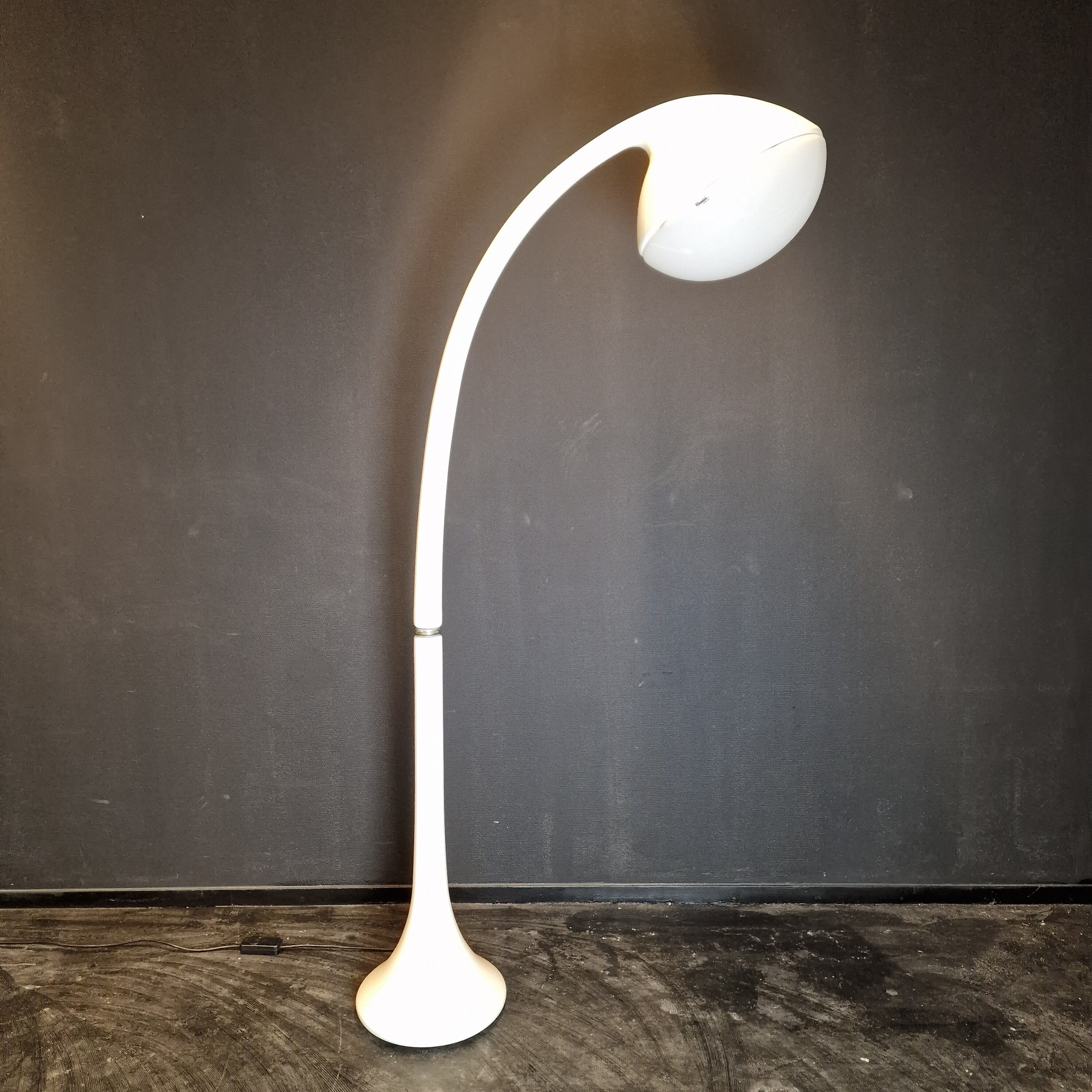 Lampadaire par Fabio Lenci pour Guzzini, Italie 1970's