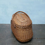 19th century wicker basket