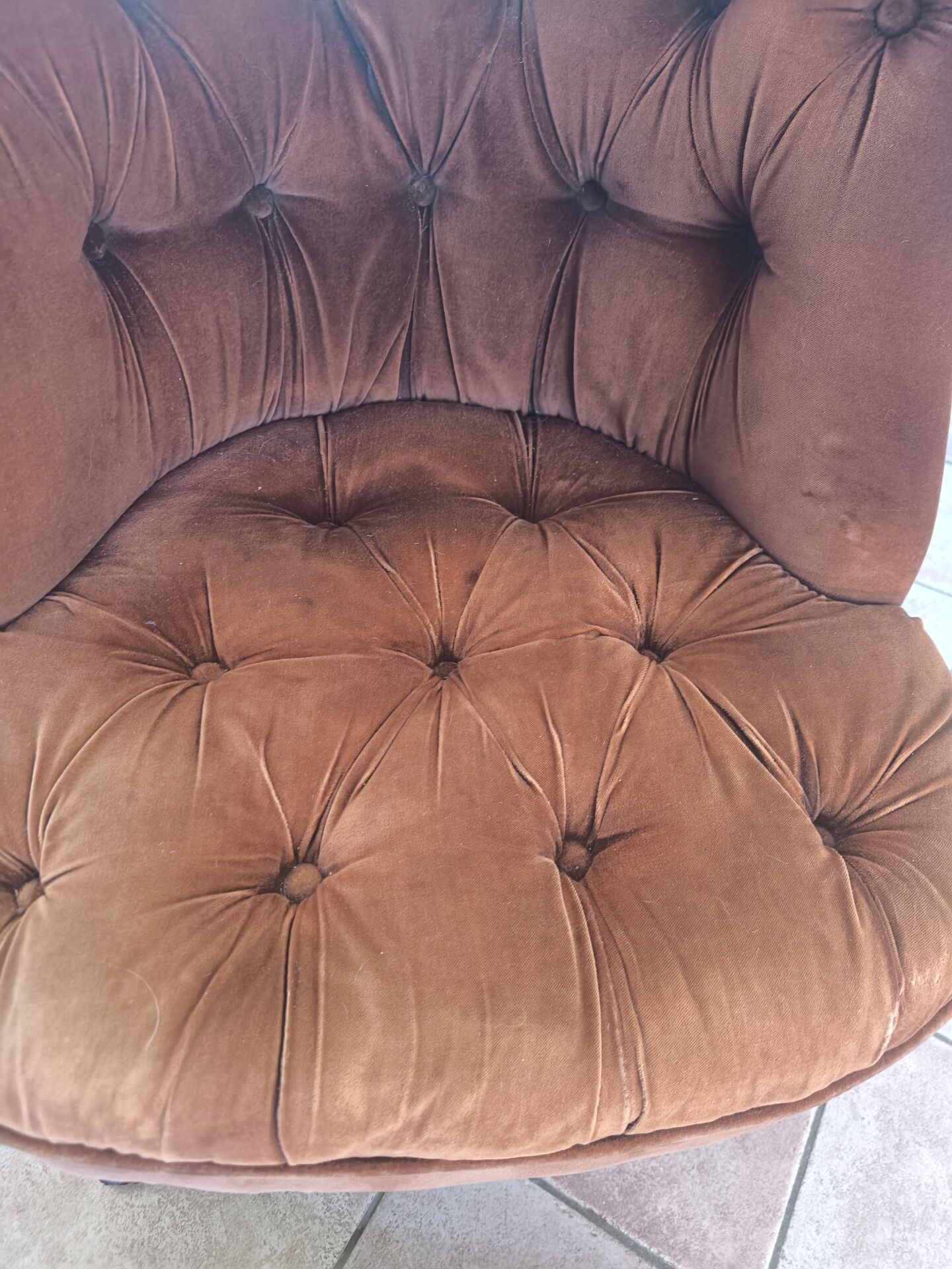 Fauteuil crapaud