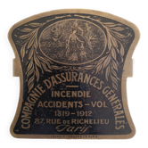 Old bronze mail clip/documents - Early 20th century