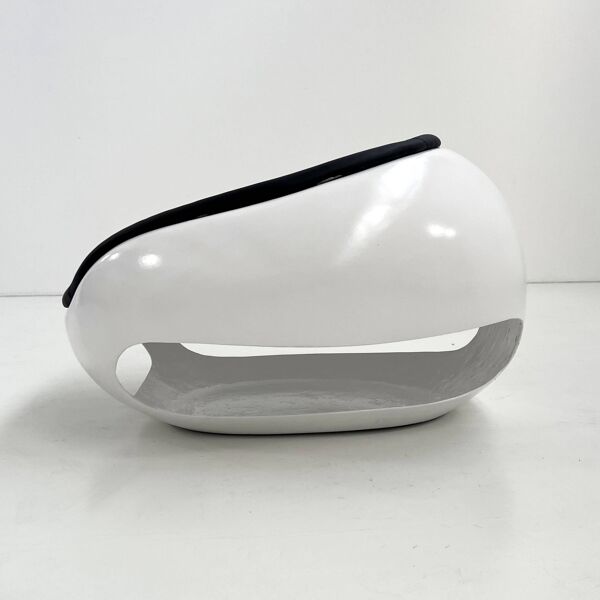 Fauteuil Egg en fibre de verre Pod par Mario Sabot, 1960