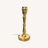 Pied de lampe en laiton