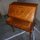 Louis XV style secretary in cherry wood