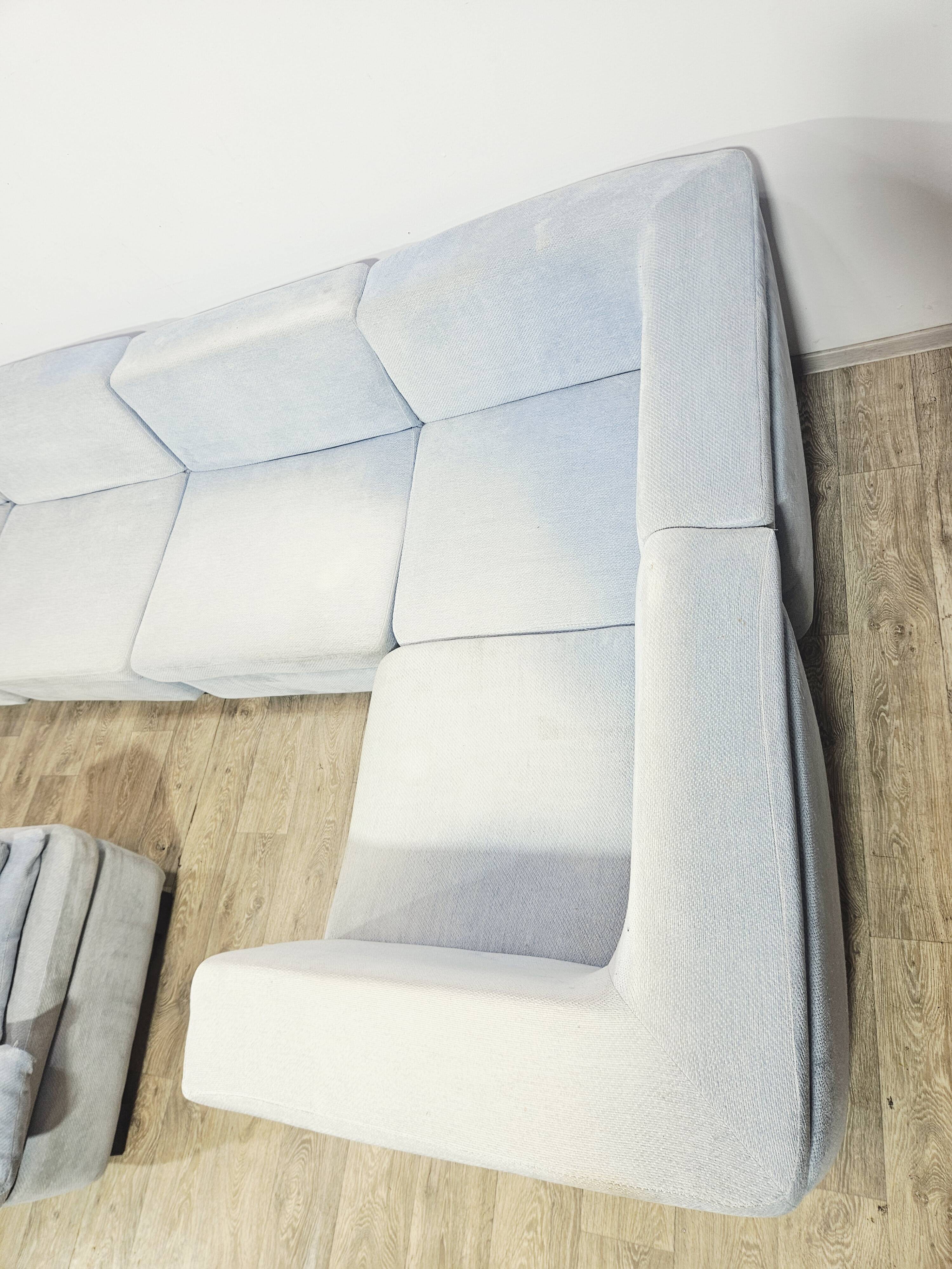 Rolf Benz modular corner sofa, 1970s.