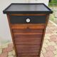 Vintage curtain binder cabinet