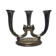 Art Deco three-armed candleholder, Germany, 1950s