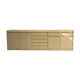 Vintage lacquered credenza, 1980s