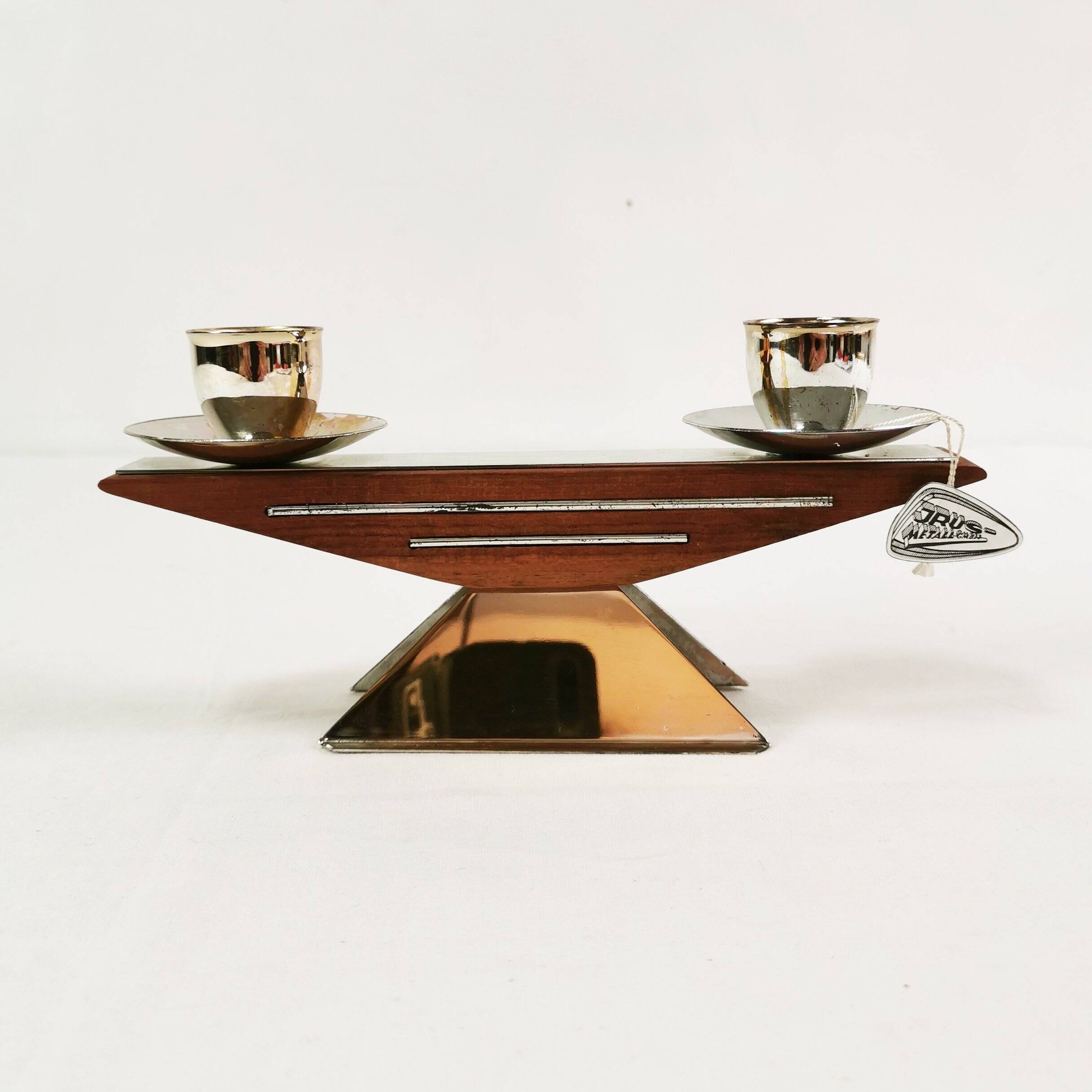 Art Deco Candlestick, Jrus, 1950s