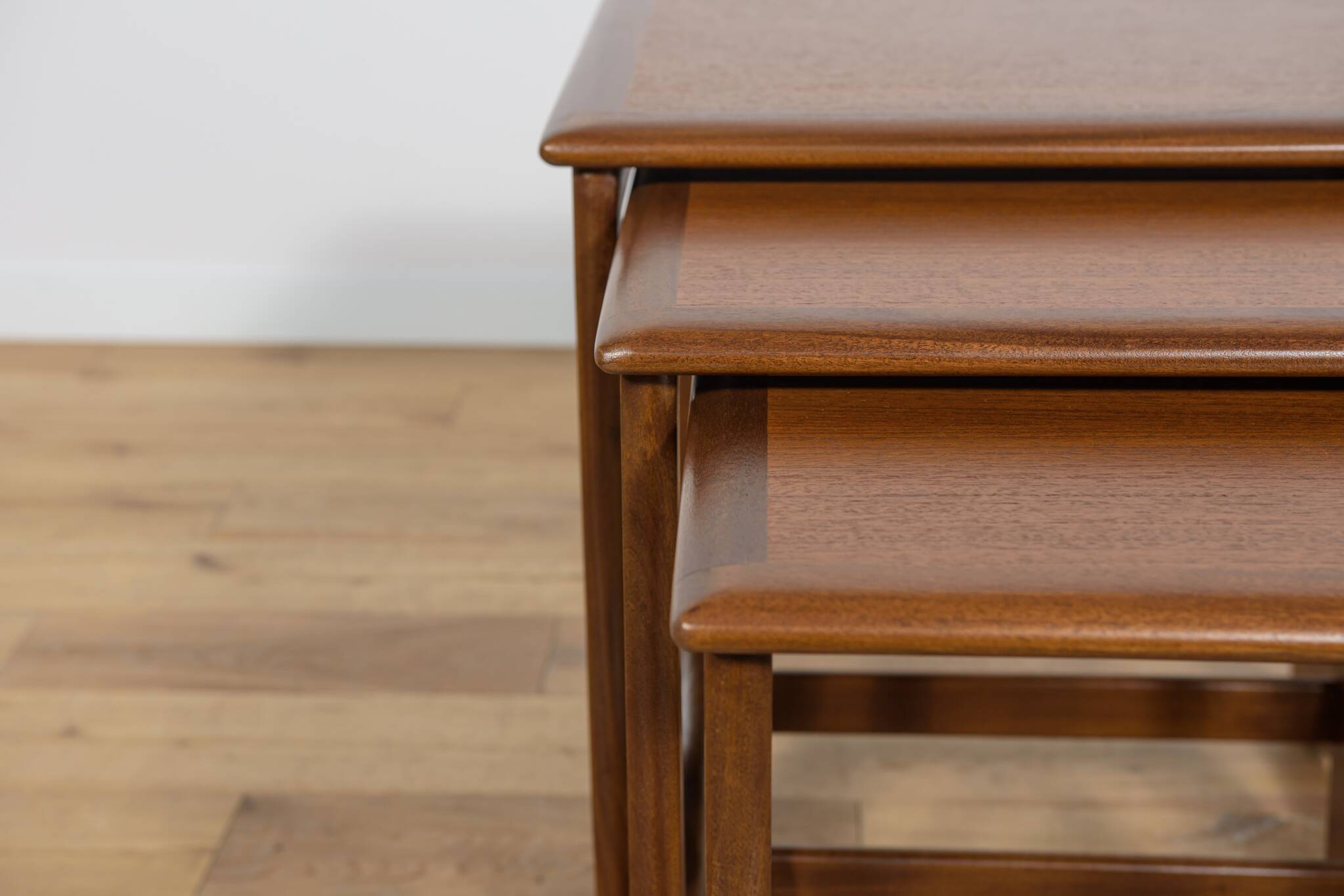 Mid-Century Teak Nesting Tables by V. Wilkins for G-Plan, United Knigdom, 1970s, Set of 3