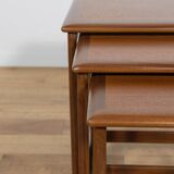 Mid-Century Teak Nesting Tables by V. Wilkins for G-Plan, United Knigdom, 1970s, Set of 3