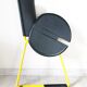 Chaises  terna par Seccose design 1985 Gaspare Cairoli