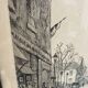Old illustration of Montmartre