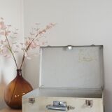 Vintage metal suitcase