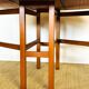 Scandinavian teak folding dining table