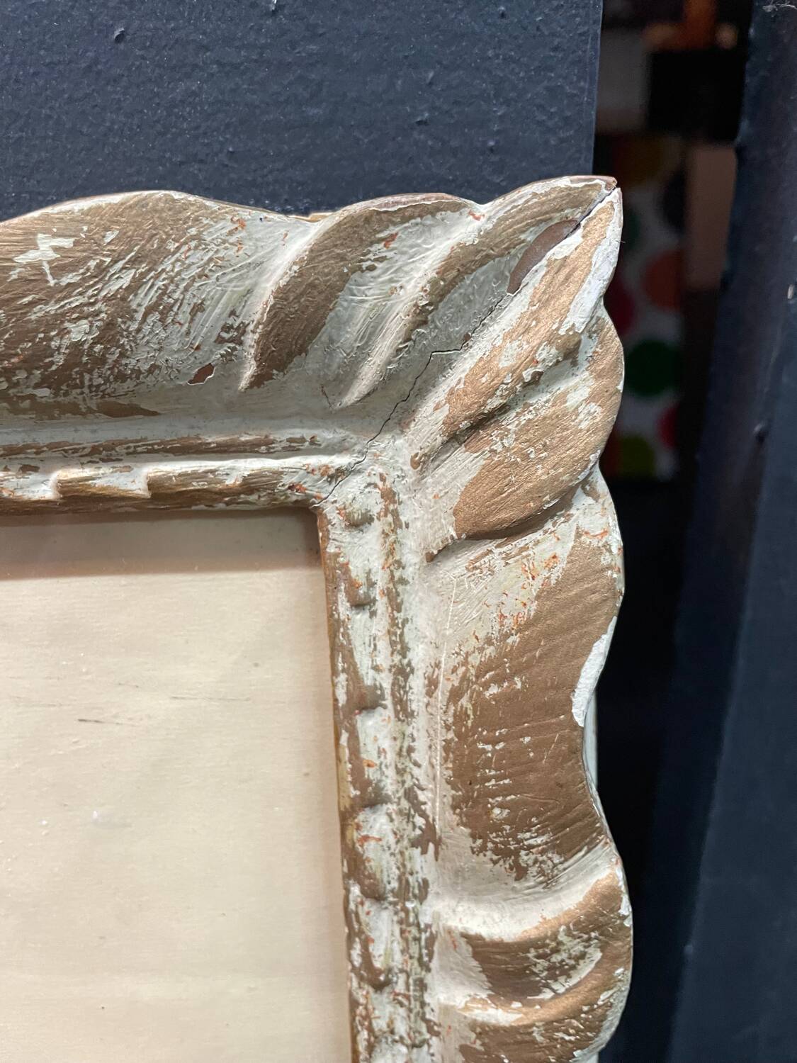 Dry pastels on paper “woman knitting on the beach”