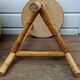 Bamboo tripod stool