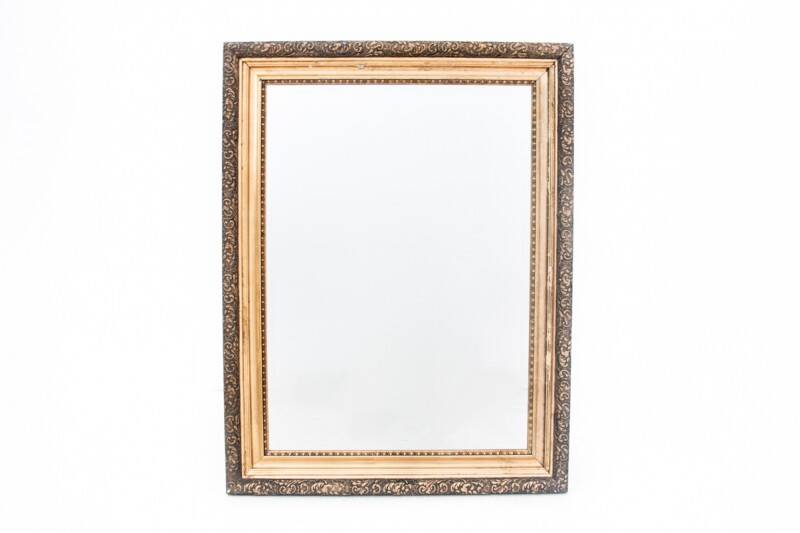 Mirror in a golden frame, Western Europe.