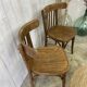 Pair of bistro chairs