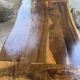 Dining table in solid olive wood Maison Skela 1960