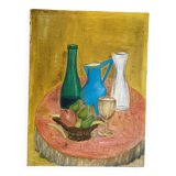 Oil on canvas still life