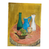 Oil on canvas still life