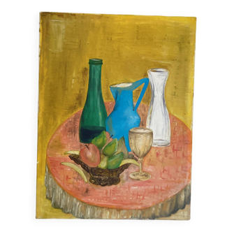 Oil on canvas still life