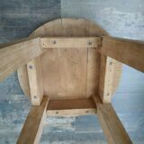 High oak stool