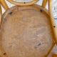 Pair of Baumann bistro chairs in light wood