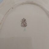 Plat en faïence de lunéville