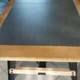 Industrial style ceramic dining table