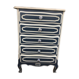 Commode bleue