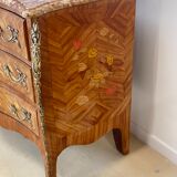 Commode Louis XV Marble top and marquetry