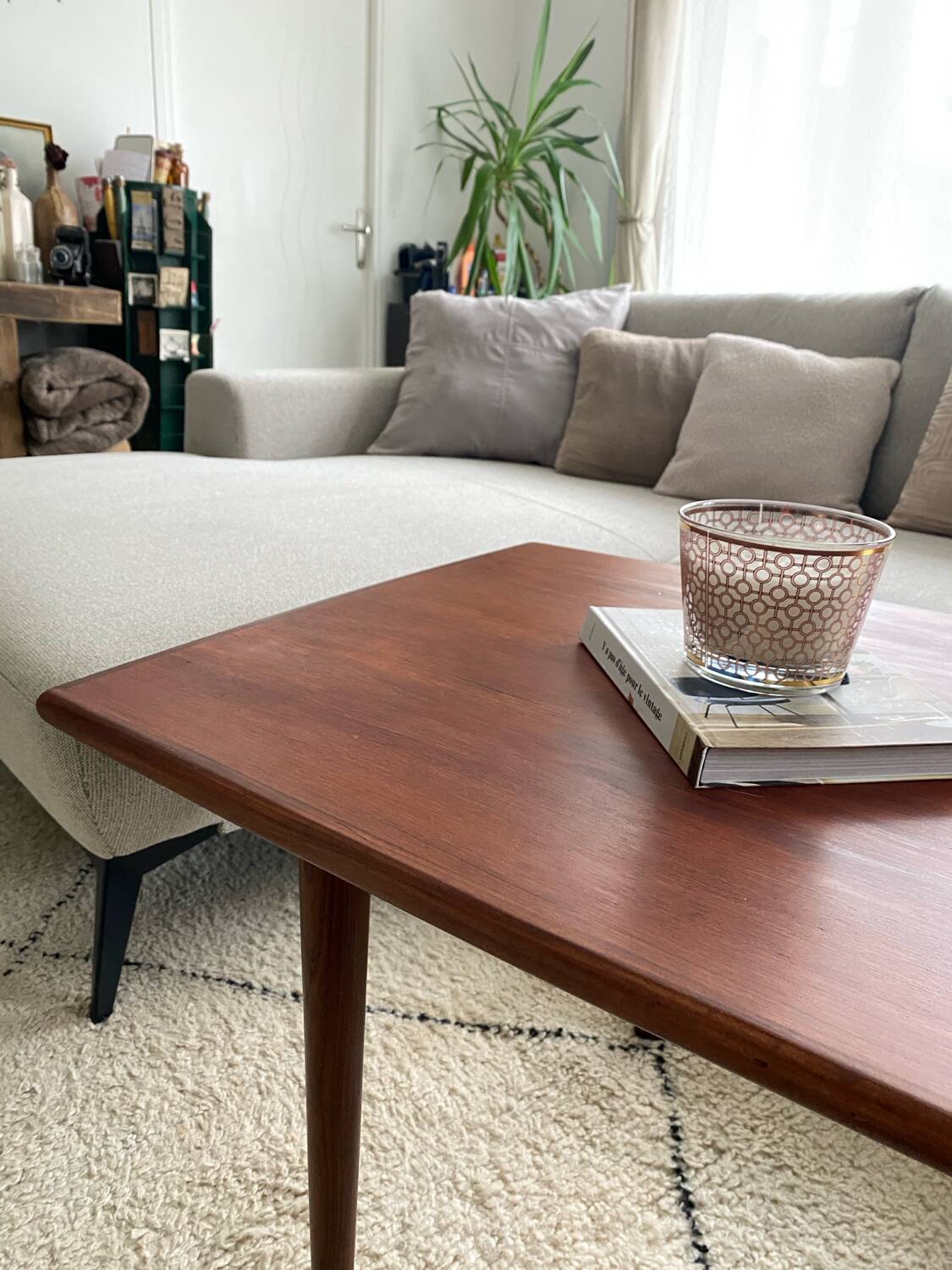 Vintage teak coffee table
