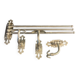 Retro vintage bathroom hooks
