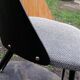 Chaise pieds compas