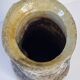 Enamelled ceramic roll vase