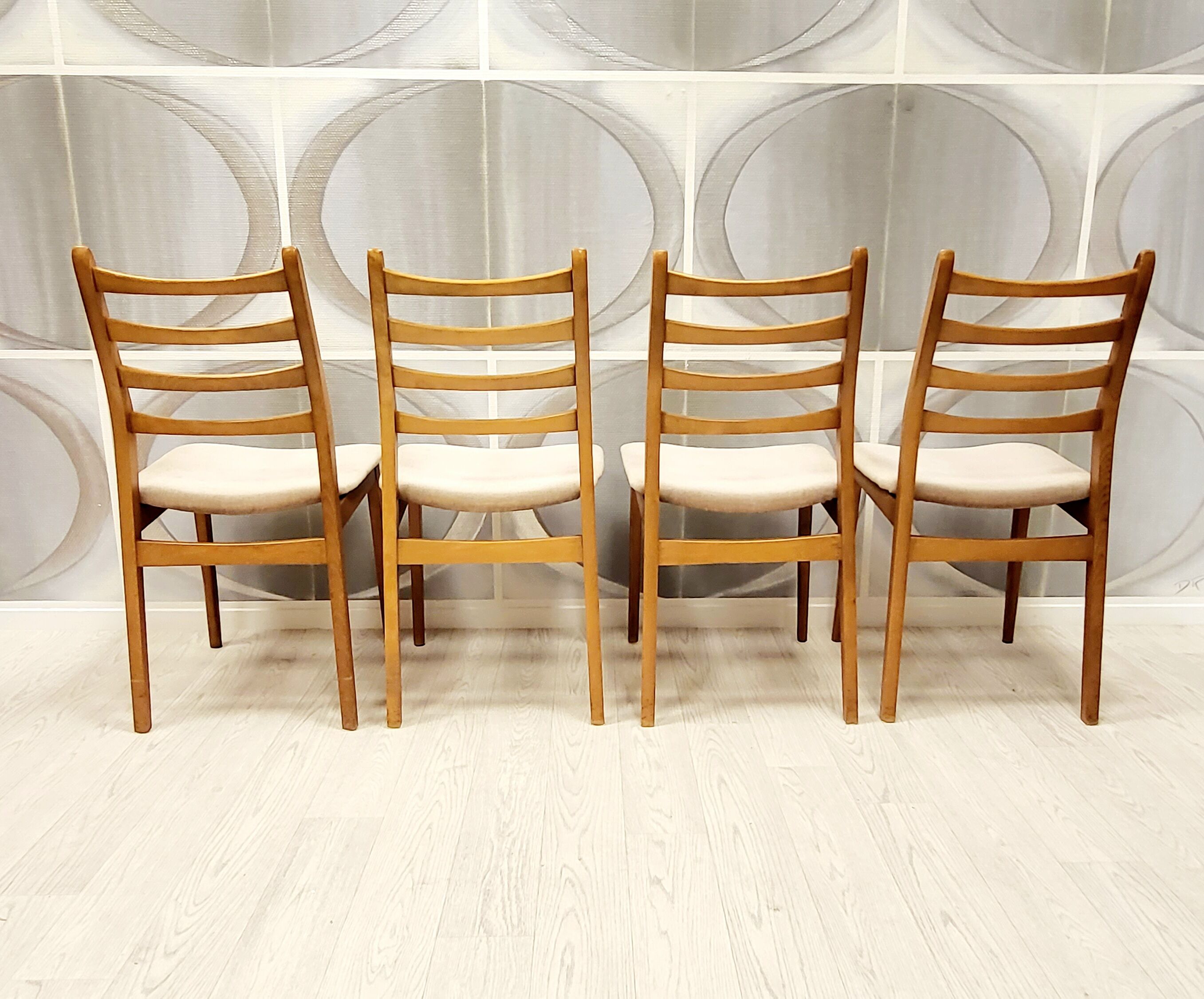 4 vintage chairs
