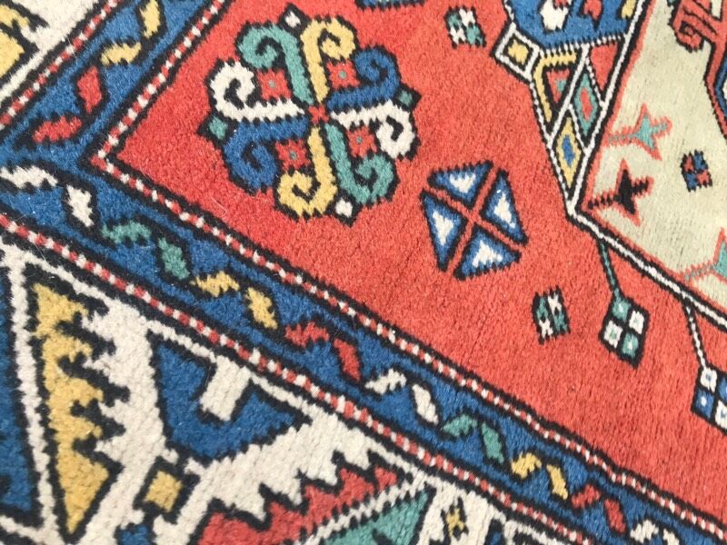 Nice Turkish vintage rug Kars handmade - 105x153