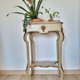 19th century lacquered wood work table