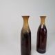 Modern Scandinavian pair of vases/bottles in ceramic by Carl-Harry Stålhane, Sweden.