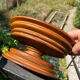Turned wooden bowl craftsmanship from Haute-Marne.
