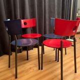 A set of four Kusch + Co chairs, 70s