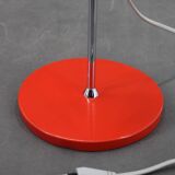 1960s Josef Hurka Red Desk Lamp for Napako , Czechoslovakia
