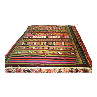 Berber wool kilim, handmade