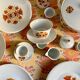 Seventies porcelain service