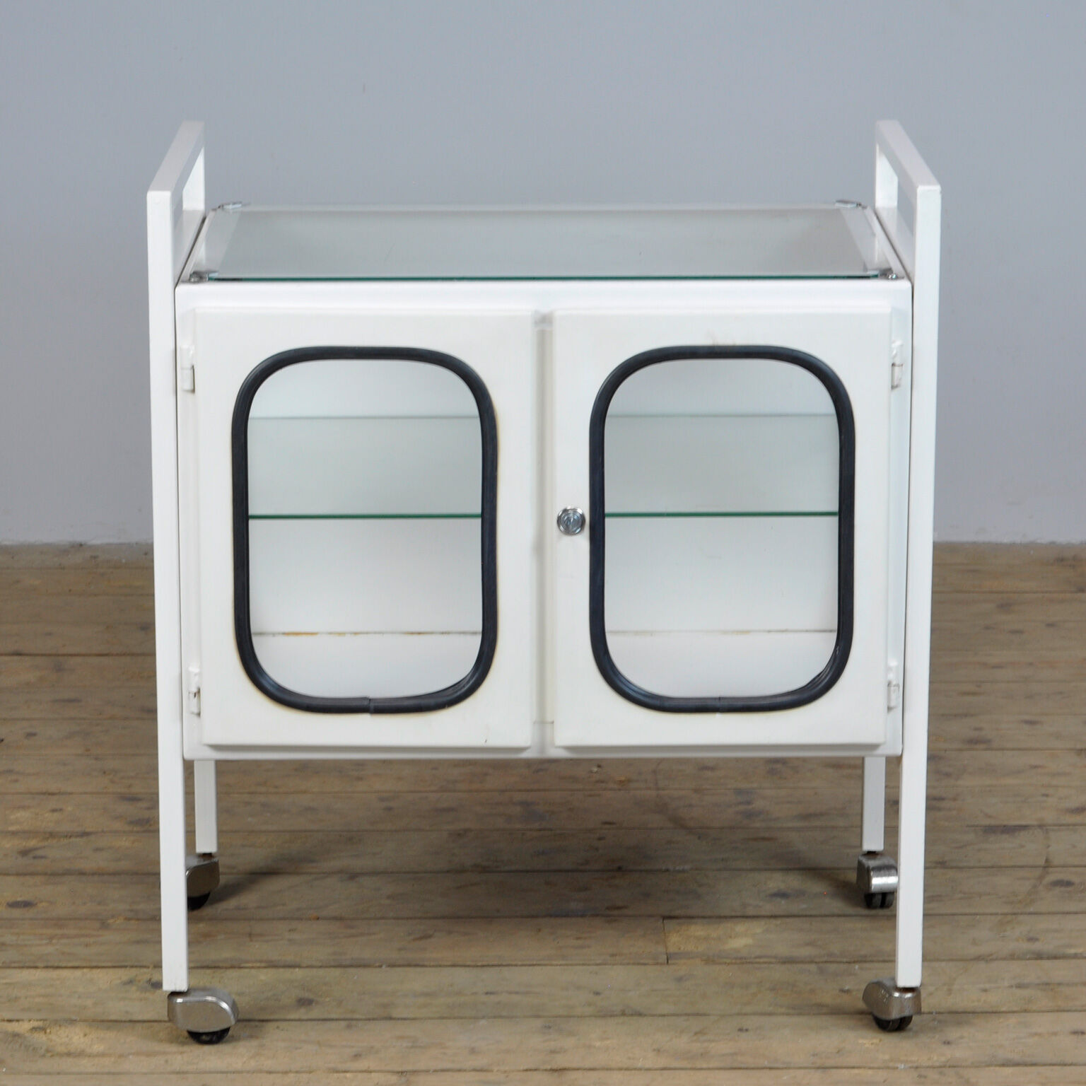 Vintage Iron Medical Trolley, 1970's