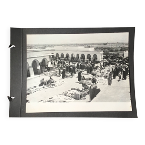 Tirage photo noir et - orientale