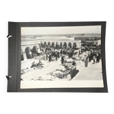Tirage photo noir et blanc scène orientale