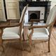 Paire de fauteuils restauration